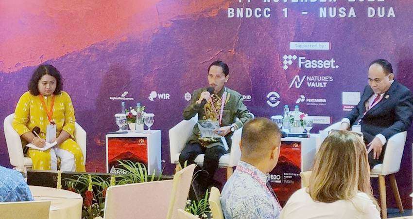 Luar Biasa, Nelson Jadi Pembicara KTT B20 di Bali, Tampil Di Hadapan 1200 Pengusaha Dunia