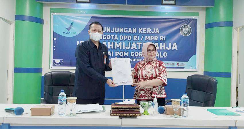 Rahmijati Apresiasi Kinerja BPOM di Gorontalo