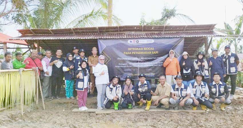 Kotoran Sapi di Pinogu Disulap Jadi Biogas