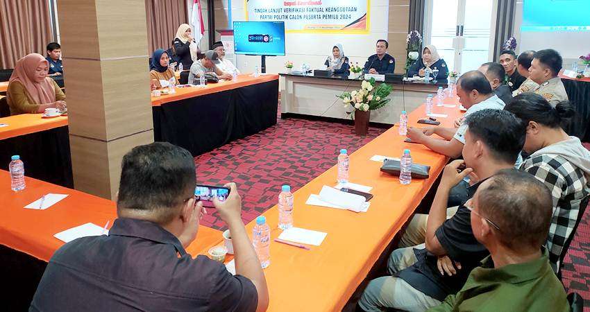 Parpol Banyak ‘Penumpang Gelap’, Hasil Verfak KPU Bone Bolango, Tak Mampu Tunjukan KTA