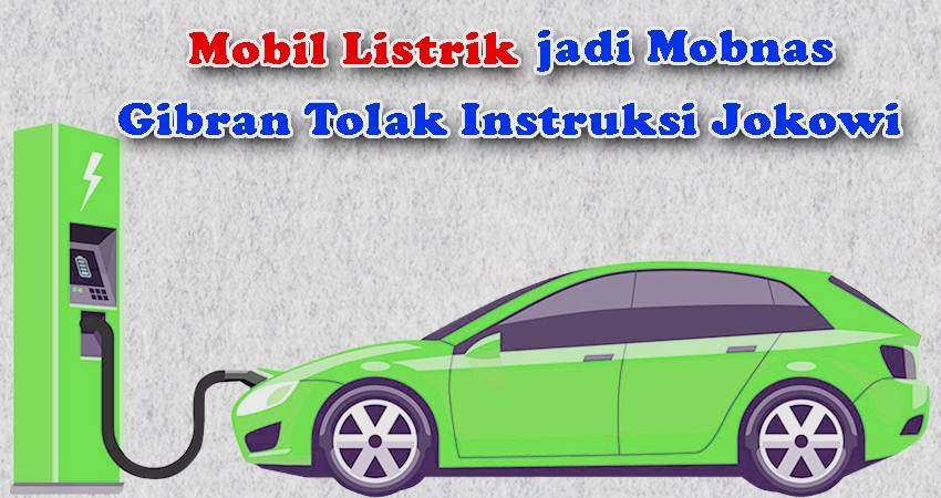 Mobil Listrik jadi Mobnas, Gibran Tolak Instruksi Jokowi