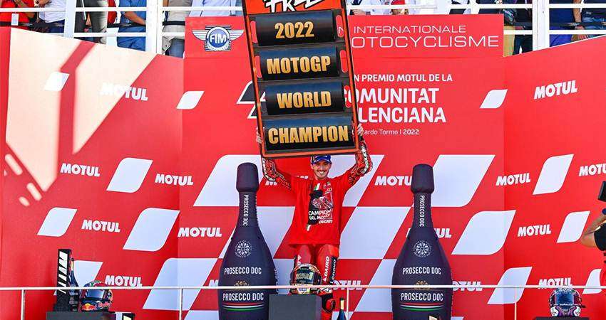 MotoGP 2022, Murid Rossi Juara Dunia