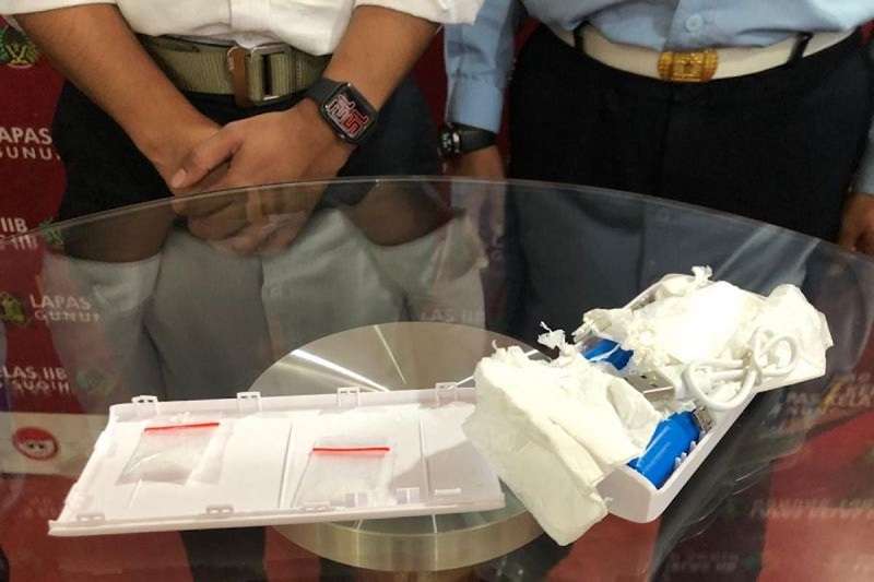 Penyelundupan Sabu-Sabu ke Lapas Gunung Sugih Digagalkan Petugas