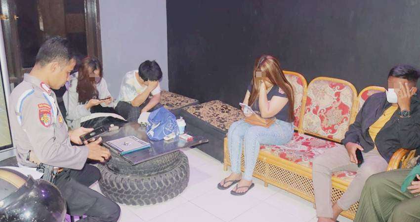 Lima Pasangan Diluar Nikah Kedapatan Ngamar