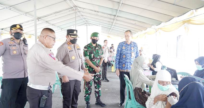 1.801 Masyarakat Tervaksin di Kota Gorontalo