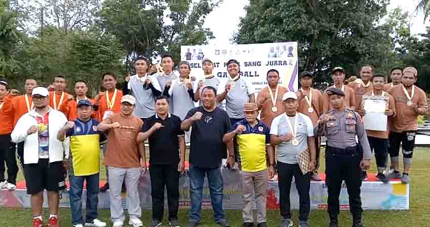 Bawa Pulang Satu Medali Emas dan Dua Perak, Kontingen Bonebol Juara Umum Cabor Gateball