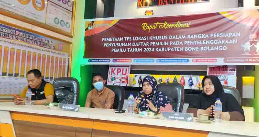 KPU Bonbol Mulai Petakan TPS Khusus