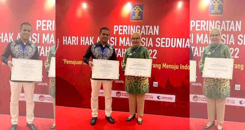 Pemkab Bonebol Sabet Dua Penghargaan Sekaligus, Kategori Kabupaten Peduli HAM dan Peduli Layanan Publik