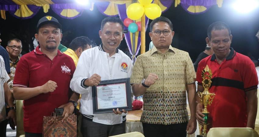 HUT Provinsi, Tim KPID Gorontalo Sabet Juara Turnamen Catur
