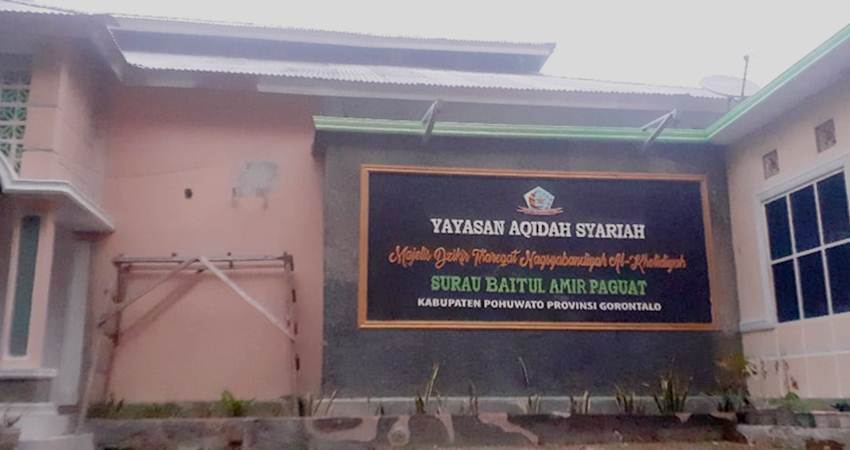 Yayasan Aqidah Syariah di Paguat Ditutup, Diduga Sebarkan Aliran Sesat, Tak Diizinkan Lagi Beraktivitas