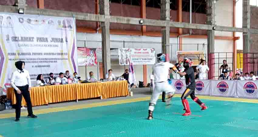 Perdana Kali Digelar di Porprov, Cabor Kick Boxing Sangat Diminati Peserta