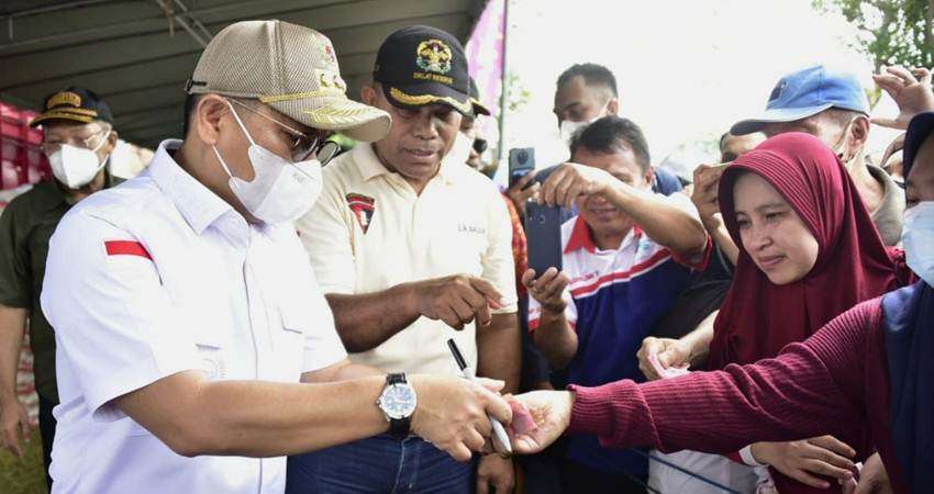 Hamka Seriusi Pemenuhan Kebutuhan Warga, HUT Provinsi, Pemprov Intensifkan Pasar Murah