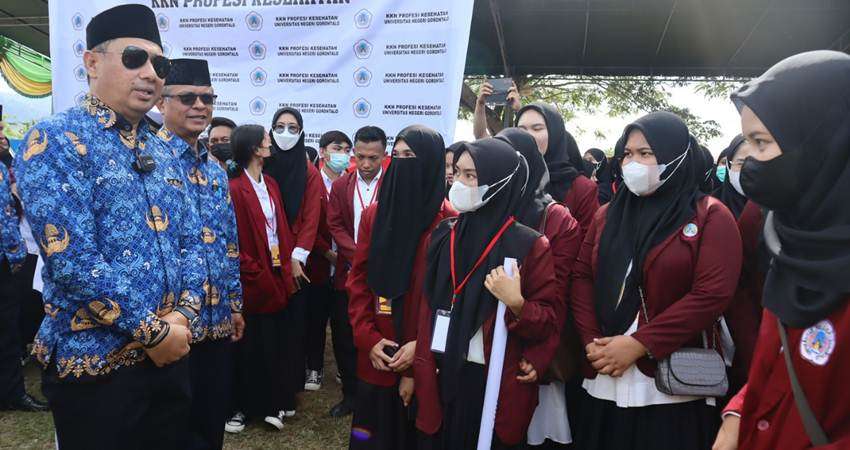 Camat-Kades Diminta Manfaatkan Ilmu Mahasiswa KKN, Hamim : Pola Pikir Mahasiswa Mampu Tangani Stunting