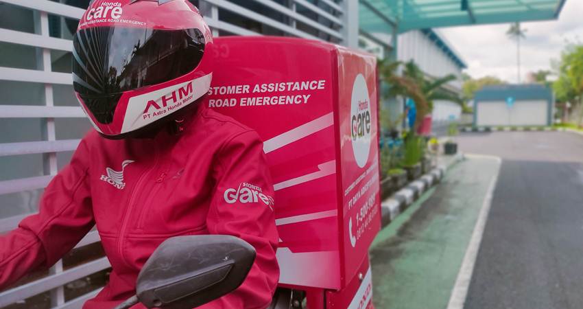 Motor Mengalami Kendala di Jalan, Hubungi Honda CARE