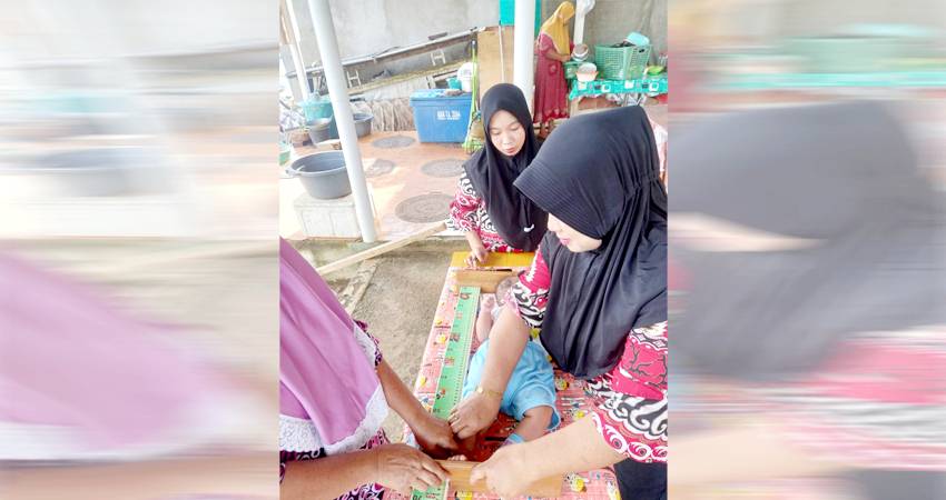 Cegah Stunting, Puskesmas Ponelo Rutin Laksanakan Posyandu