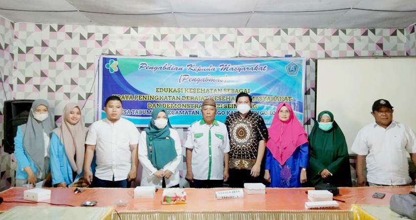Mahasiswa Poltekes Edukasi Kesehatan Di Tabumela