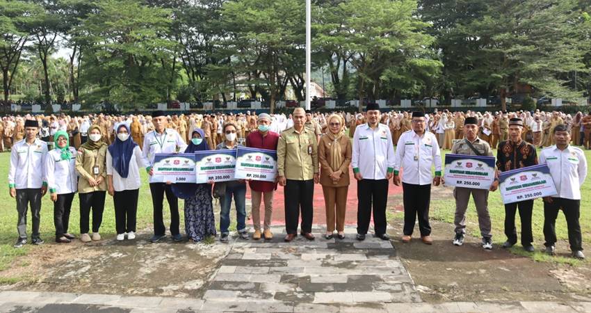 Merlan Harap Bantuan Kemanusiaan Baznas Dimanfaatkan dengan Baik