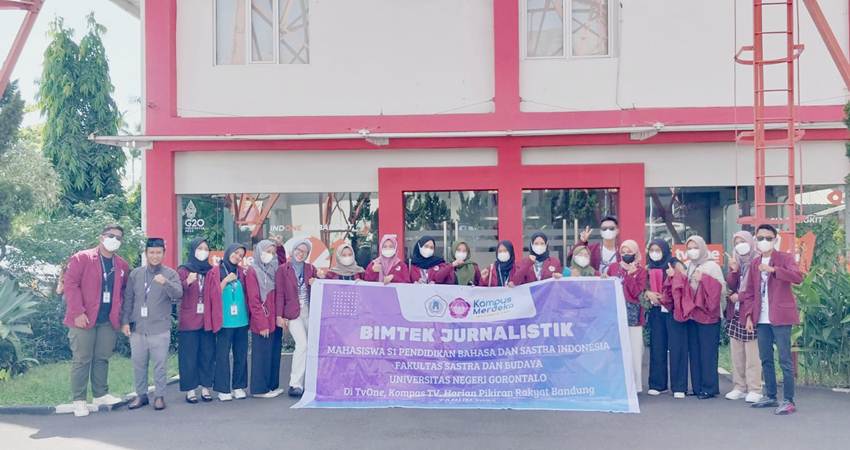 Kunjungi TVone, 19 Mahasiswa Belajar Jurnalis