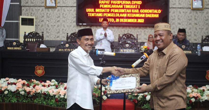 DPRD Kabgor Bahas Ranperda Pengelolaan Keuangan 