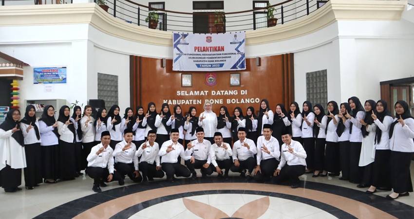 Merlan Berpesan 42 Guru dan Nakes Baru Jaga Integritas