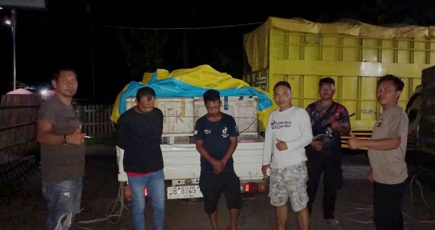 Penyelundupan 5.400 Liter Miras Berhasil Digagalkan, Disembunyikan Dalam Box Ikan, Polisi di Perbatasan Tingkatkan Pemeriksaan