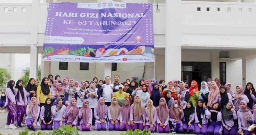 Jurusan Gizi Poltekkes Meriahkan Hari Gizi Nasional
