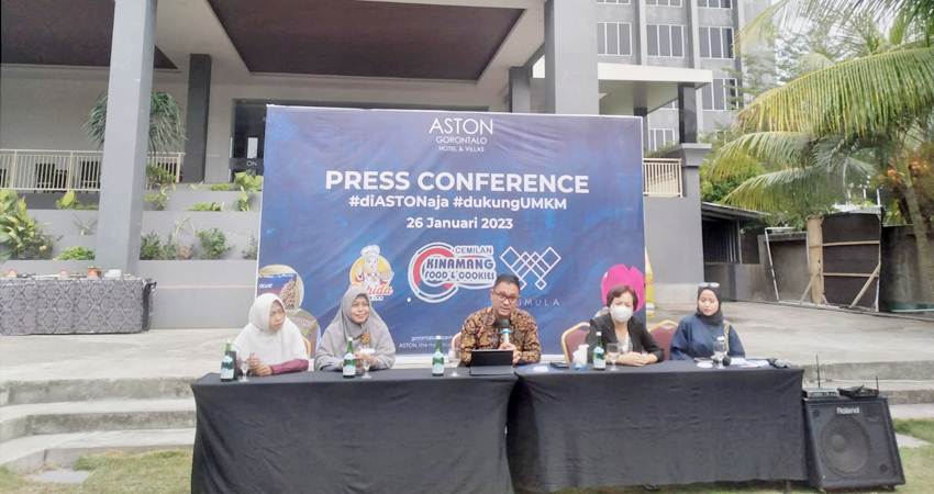 Saat ASTON Gorontalo Komitmen Dukung UMKM, Mini Bar Gratis Produk UMKM, Pelaku Usaha Full Order