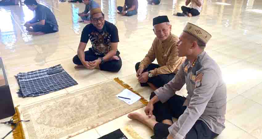 Salat Jumat Berjamaah, Kapolresta Silaturrahmi Bersama Pimpinan Muhamadiyah Gorontalo
