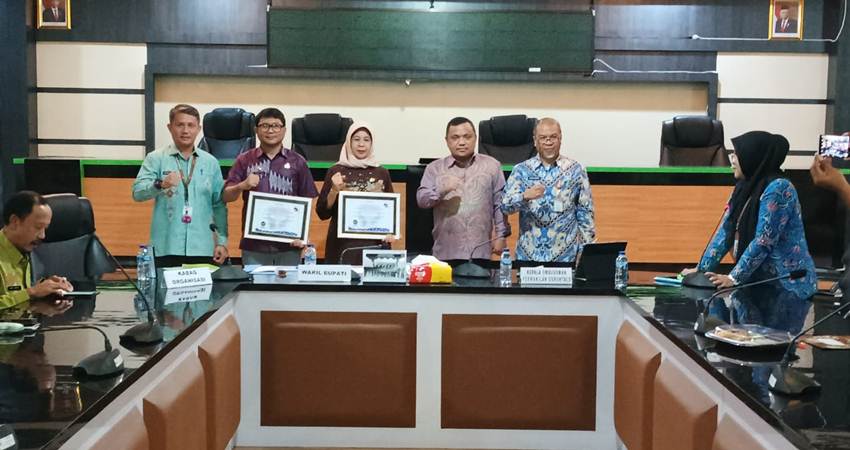 2 OPD Kabgor Dapat Nilai Memuaskan dari Ombudsman, Hendra : Ke Depan Pelayanan Harus Lebih Maksimal