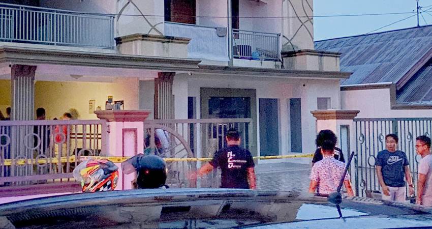 Kos Andromeda di Police Line, Lanjutan Penyitaan Kasus Dugaan TPPU 6,7 Milyar, 14 Kamar Dikosongkan