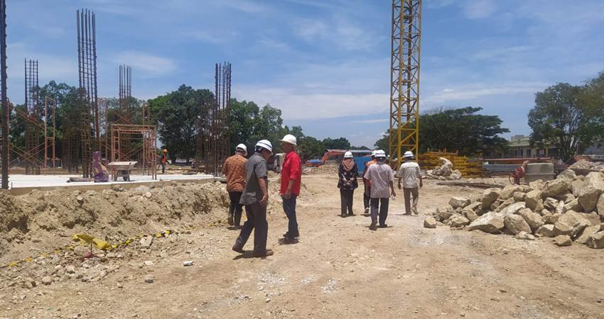 Dekab Gorontalo Jempol Progres Pembangunan Pasar Modern