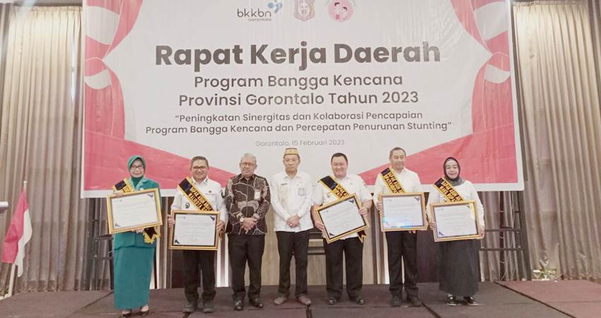 Rakerda Bangga Kencana BKKBN Gorontalo, Kolaborasi Lintas Sektor Pacu Penurunan Stunting