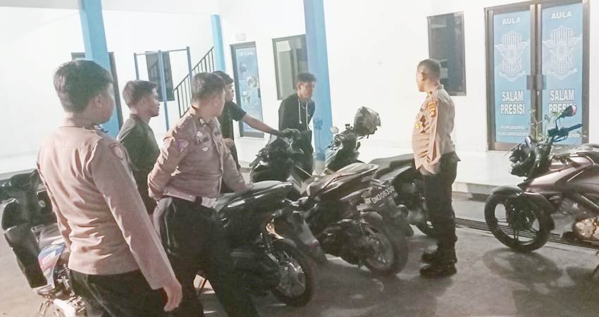 Diduga Ikuti Balap Liar, Lima Motor Disita