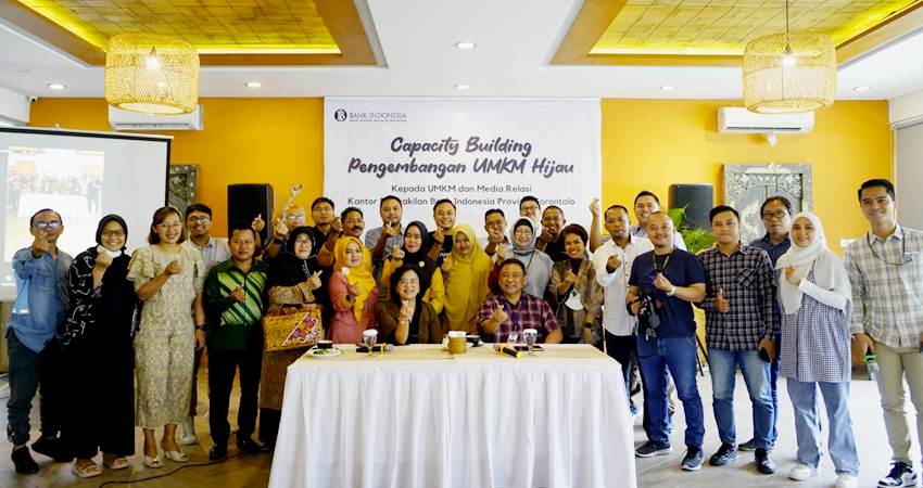 Ekonomi Hijau Cara Bank Indonesia Selamatkan Lingkungan, Latih UMKM Gorontalo Hasilkan Produk dari Bahan Ramah Lingkungan