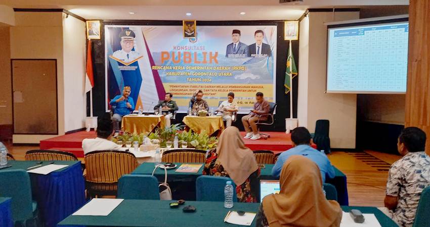 Terkait RKPD Gorut 2024, Harus Fokus Pada Persoalan Klasik