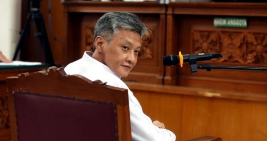 Terdakwa kasus perintangan penyidikan atau obstruction of justice Hendra Kurniawan. Foto/dok: Ricardo/JPNN.com