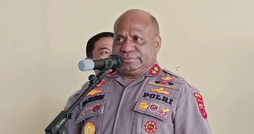 Kapolda Papua Irjen Pol Mathius D Fakhiri. Foto: Ridwan/JPNN.com