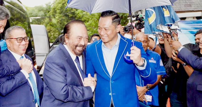 Cawapres Anies, Paloh : AHY Lebih Dari Pantas