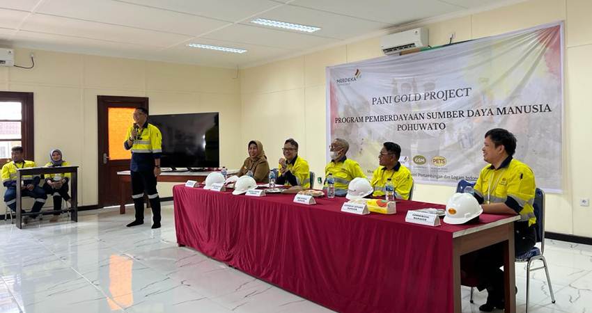 Program Pemberdayaan, Pani Gold Project Rekrut 47 Warga Lokal 