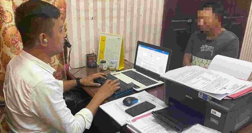 Pelaku Pencabulan Dibekuk Saat Naik Bentor