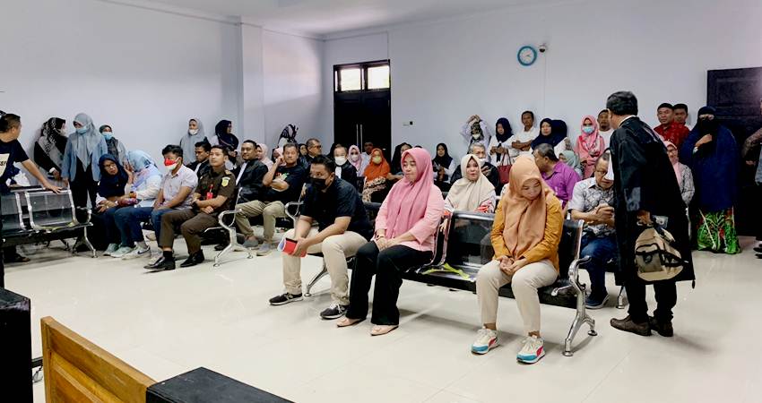 Sembilan Terdakwa Kredit Briguna Diadili, Terungkap Peran Para Terdakwa, Kerugian Rp. 994 Juta