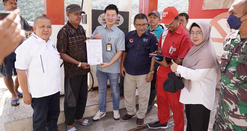 Resmi! Beli Solar Subsidi, SPBU Nelayan di Gorontalo Wajibkan Penggunaan QRCode