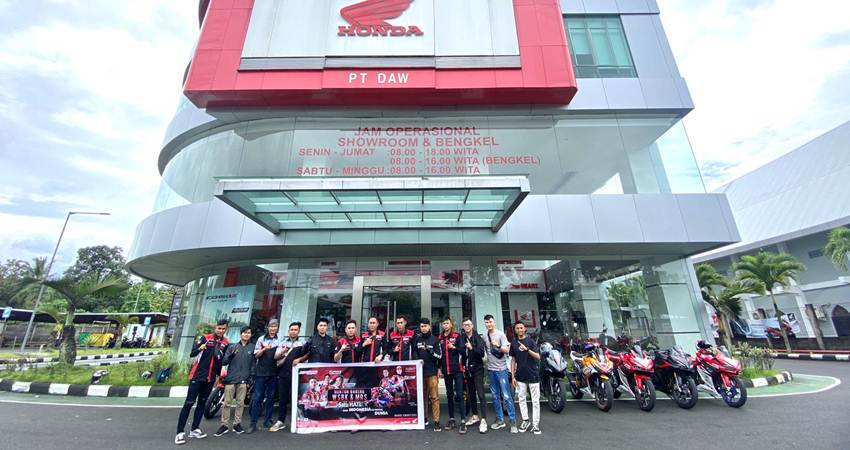 Dukung Pebalap AHM, DAW Ajak Komunitas Honda Nobar WSBK
