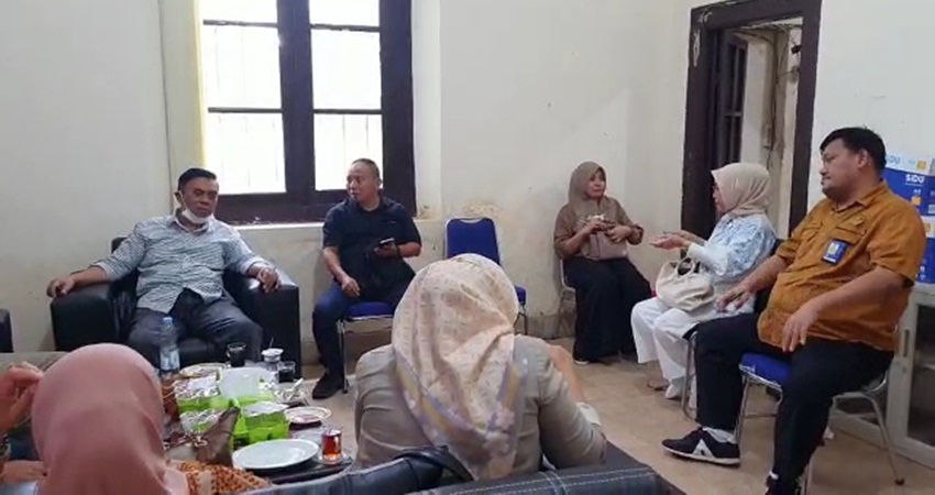 Kunjungan Komisi I Deprov Gorontalo ke Kantor Badan Penghubung Provinsi Gorontalo di Makassar, Sulawesi Selatan, Rabu (1/3). (Istimewa)