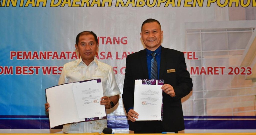 Saipul Teken MoU Bersama Hotel Berbintang // jdl Permudah Kunjungan Pemda ke Sulteng // sub