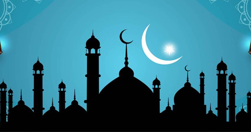 Ilustrasi Bulan dan Masjid, Foto: Freepik.com