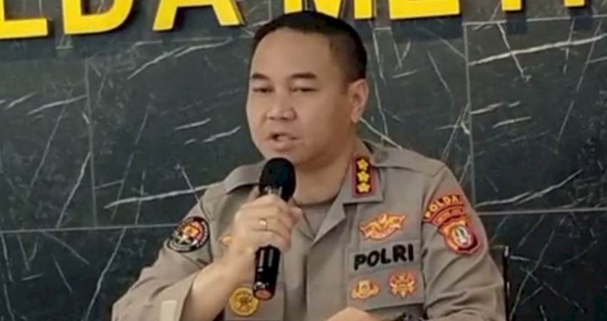 Kabid Humas Polda Metro Jaya, Kombes Pol Trunoyudo Wisnu Andiko (Z Creators/Eddy Suroso)