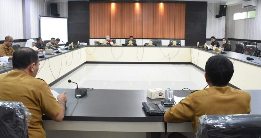 Suasana Rapat Pansus II saat membahas Terkait Ranperda Inovasi Daerah. (Foto : Humas Istimewa)