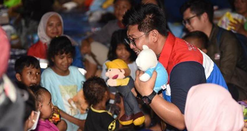 Relawan Perwira Pertamina Peduli Pulihkan Trauma Anak-Anak Plumpang