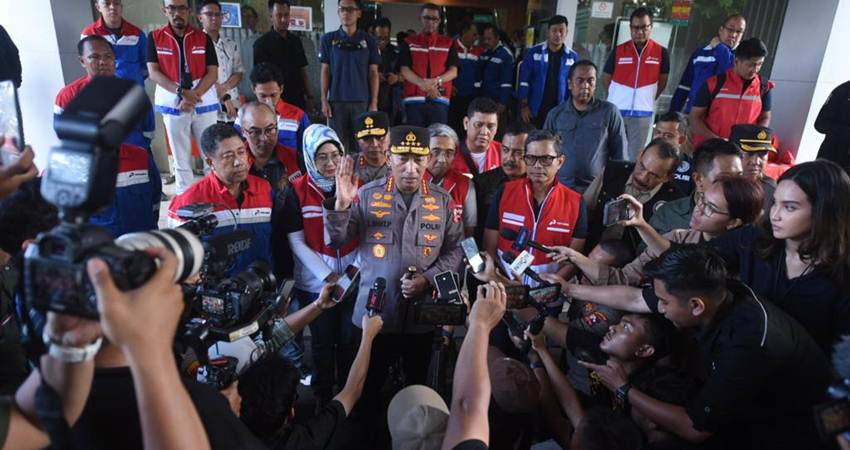 Kapolri Pastikan Penanganan dan Kebutuhan Pengungsi Terpenuhi dengan Baik
